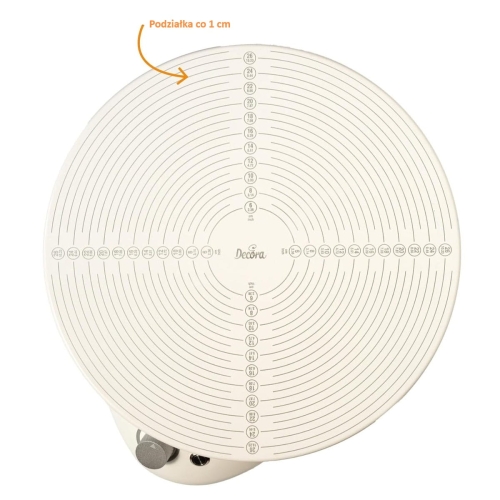 Decora elektryczna patera obrotowa 28 cm