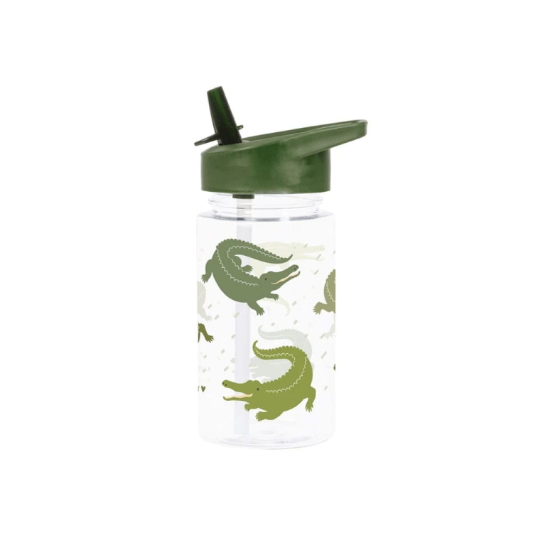 Butelka na wodę dla dzieci CROCODILES 0,45L A Little Lovely Company w sklepie leduvel.pl