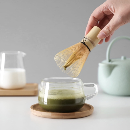 Tradycyjny chasen do matchy bambus 96-100 włosków