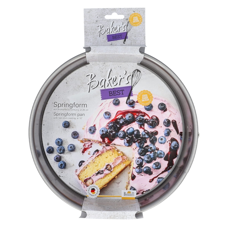 Tortownica 26 x 8,5 cm z wyjmowanym dnem Baker's Best / Birkmann 886 032