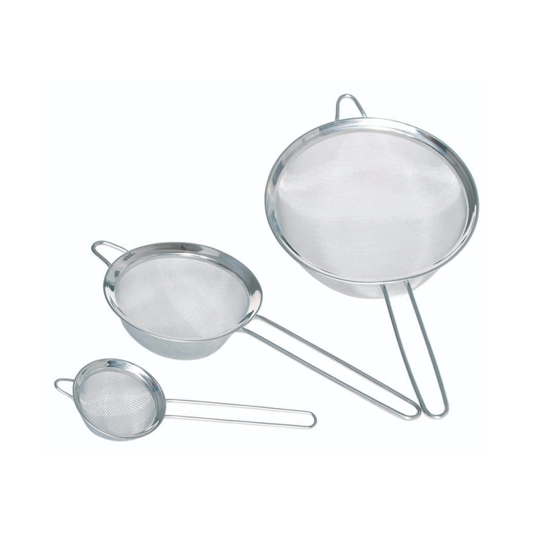 Sitka do przesiewania ze stali nierdzewnej - 3 szt
