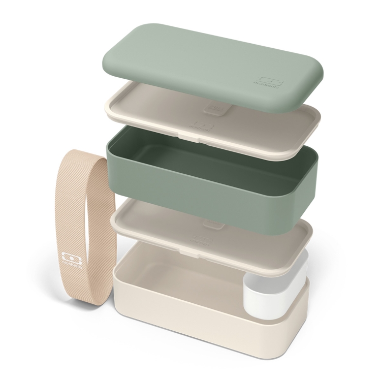 Monbento Original bento lunch box 1L Natural Green