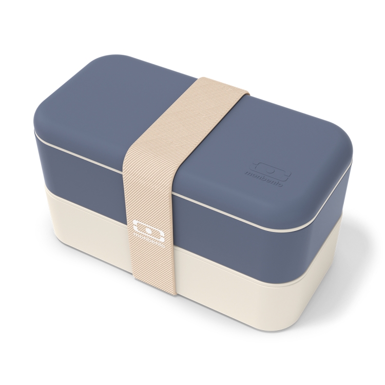 Monbento Original bento lunchbox 1L Blue Natural