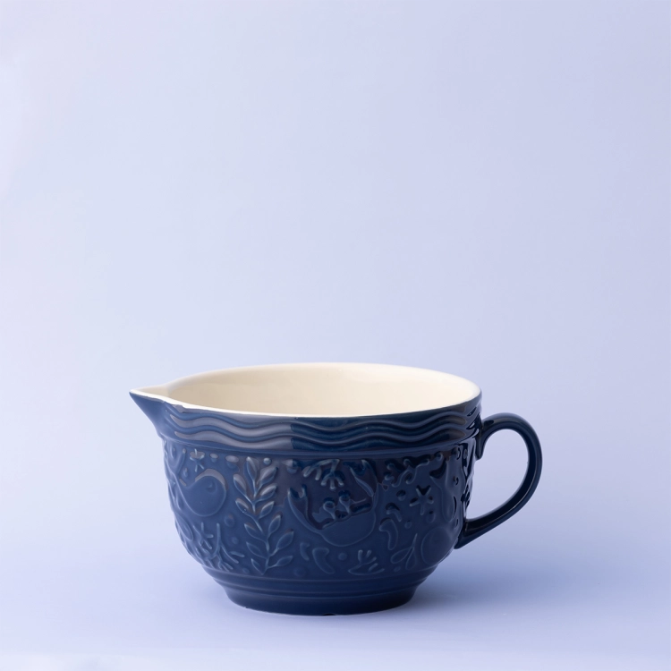 Wzór roślinny na ściance miski kuchennej Mason Cash