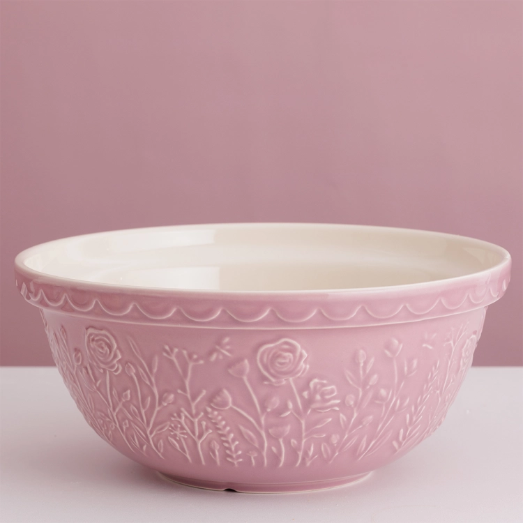 Różowa misa do ciasta ceramiczna Mason Cash
