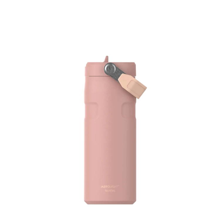 Stanley butelka termiczna na wodę IceFlow™ Flip Straw 0.47L Peach Rose; kod produktu 10-12110-0215; SIN 100000117844