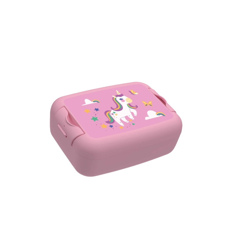 Lunchbox dla dziecka do szkoły, na kanapki lub przekąski 825ml Unicorn / Amuse