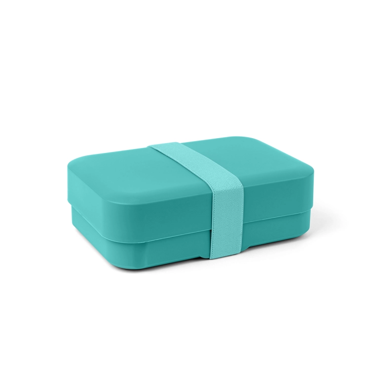 Pudełko na kanapki 1,1L Reef Green / Amuse. Duży pojemnik pomieści nawet 4 kanapki.