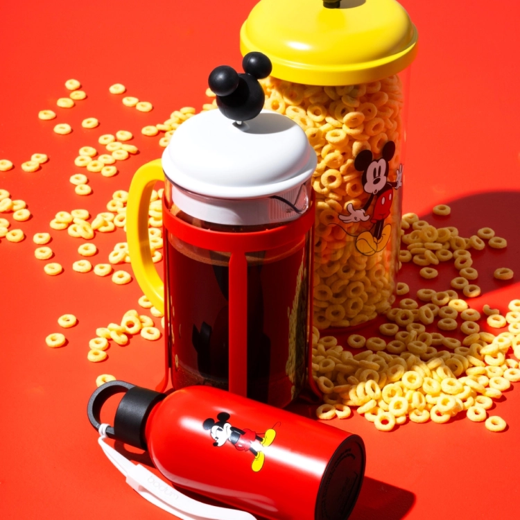 Zaparzacz do kawy z tłokiem typu French Press, BODUM Mickey Mouse