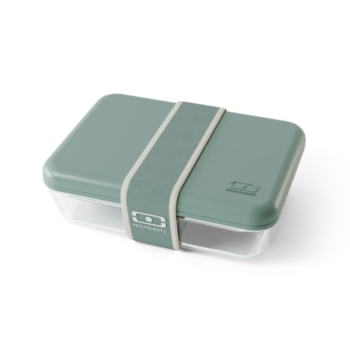 Monbento x Pyrex lunchbox szklany Pure - Green Natural