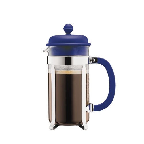 Zaparzacz tłokowy french press Caffettiera  1 L Light Cobalt Bodum