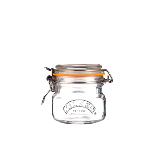 Słoik kwadratowy CLIP TOP 0,25L  / Kilner