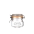 Słoik kwadratowy CLIP TOP 0,25L  / Kilner