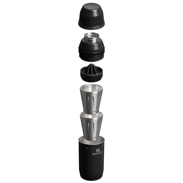 Stanley shaker do koktajli Happy Hour Hammertone Black