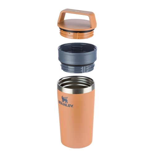 Stanley szczelny kubek na kawę z podwójną pokrywką Cafe-To-Go 350 ml beżowy