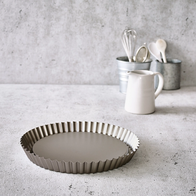 Forma do tarty okrągła z karbowanym brzegiem 28 cm Baker's Best, Birkmann kod produktu 886148