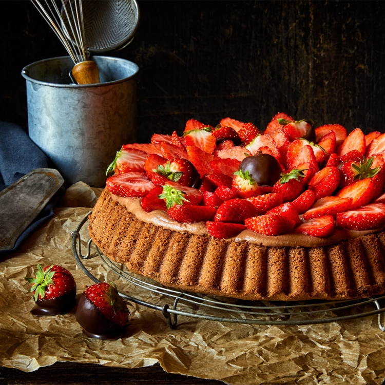 Najlepsza forma do pieczenia tarty. Okrągła z karbowanym brzegiem 28 cm Baker's Best, Birkmann kod produktu 886148