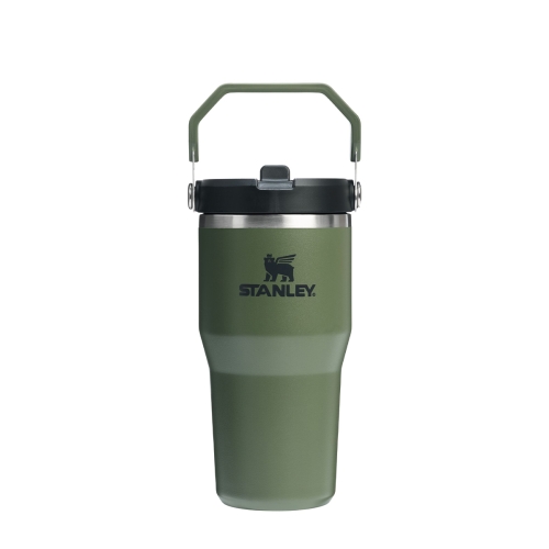 Stanley kubek IceFlow Flip Straw 0.59L Dried Pine, kubek z rączką