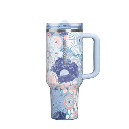 Stanley Quencher® ProTour Flip Straw 1.18L Blue Dream Wildflower, 10-12486-1383. Szczelny kubek.