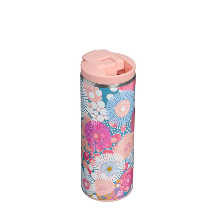 Stanley 1913 kubek termiczny na gorące napoje Aerolight Transit FlipTop 0.35L Sorbet Wildflower. Kod produktu 10-13063-0358.