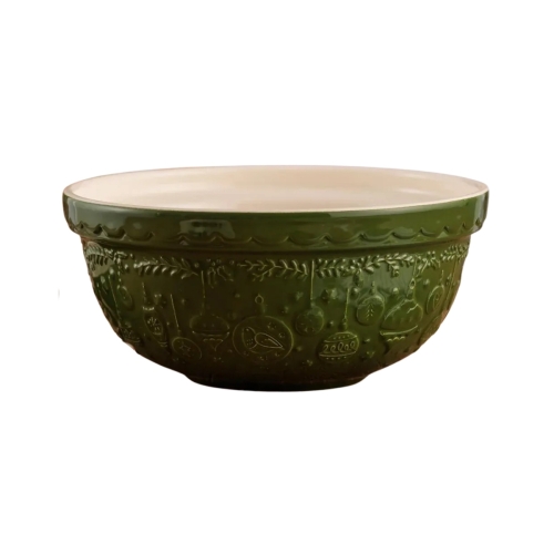 Misa ceramiczna 24 cm 2L DECK THE HALLS Green / Mason Cash