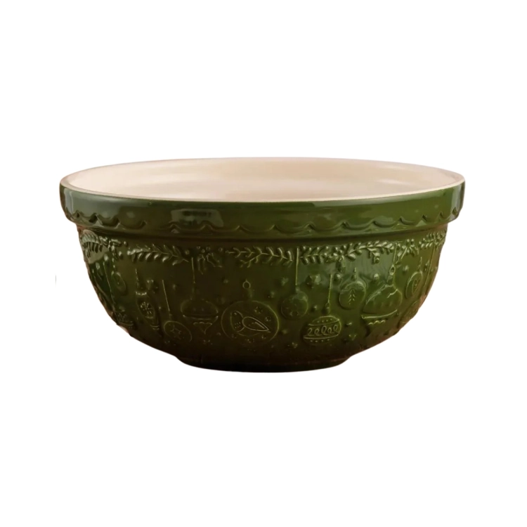 Misa ceramiczna 24 cm 2L DECK THE HALLS Green / Mason Cash