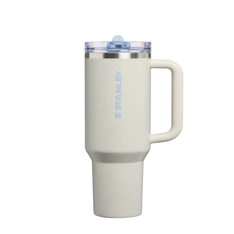 Stanley kubek Quencher® ProTour Flip Straw 1.18L Pale Stone Speckle. Szczelny, z ustnikiem. Kod producenta 100000147735