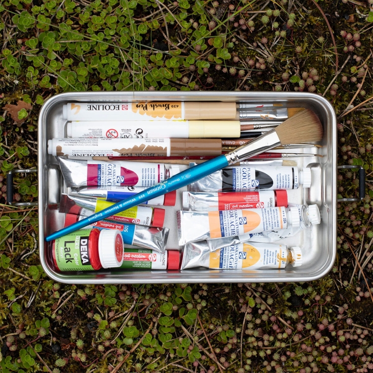 pudełko organizacyjne, pudełko na farbki 10-10668-001