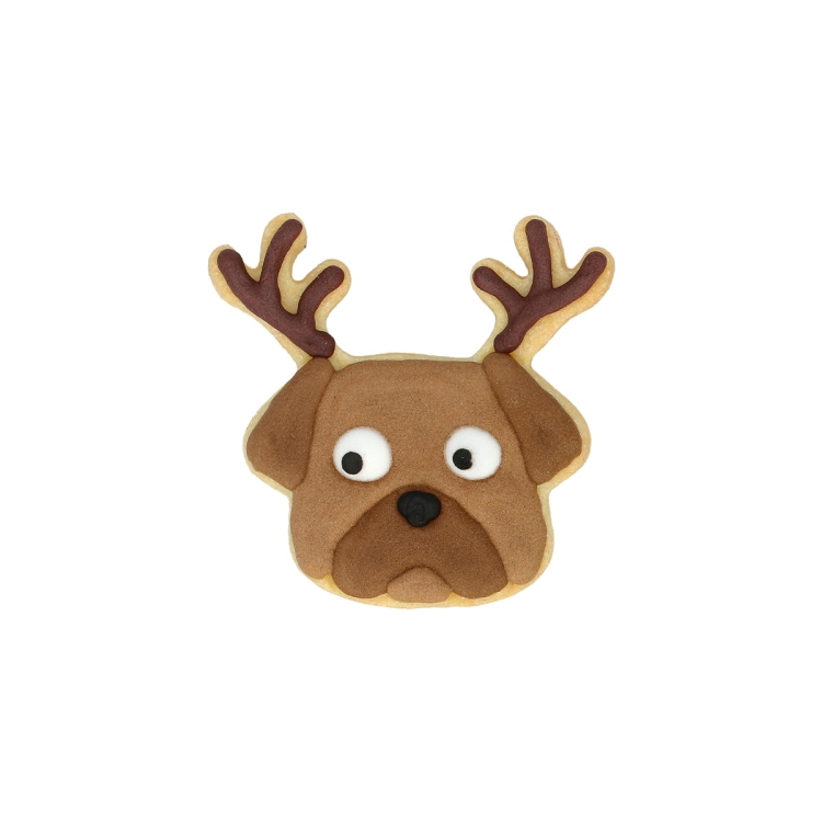 foremka do wykrawania ciastek ŚWIĄTECZNY MOPS, Birkmann 199 514