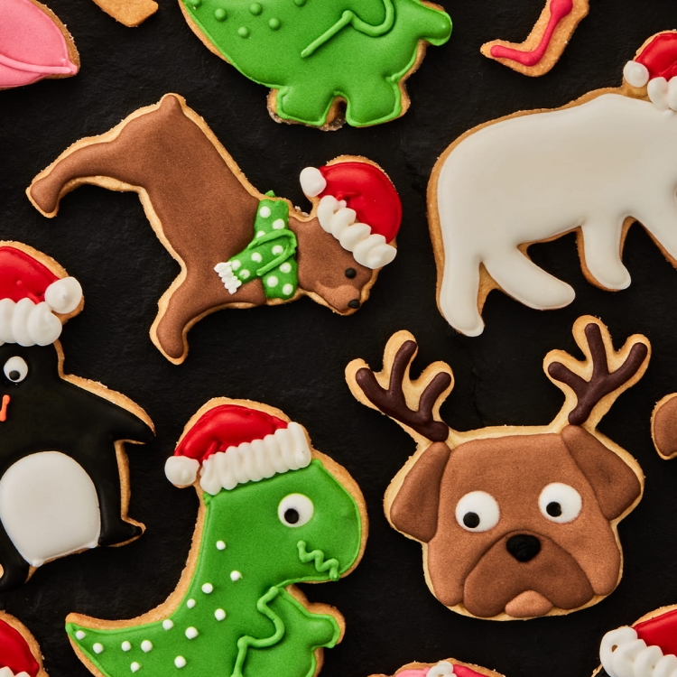 foremka do wykrawania ciastek ŚWIĄTECZNY MOPS, Birkmann 199 514