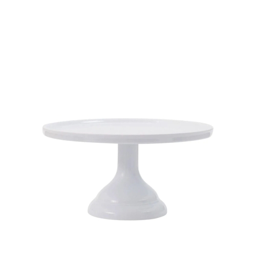 Patera na nóżce WHITE 23.5 cm średnicy / A Little Lovely Company