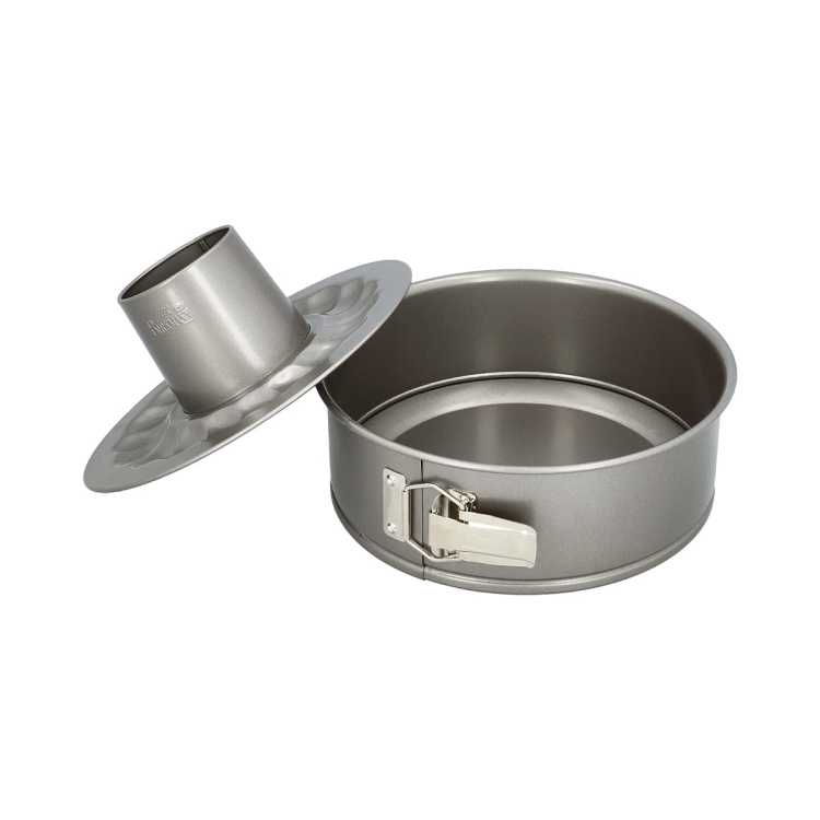 Forma do pieczenia 2w1 24cm, tortownica + forma do babki z kominem Birkmann Baker's Best 886 216
