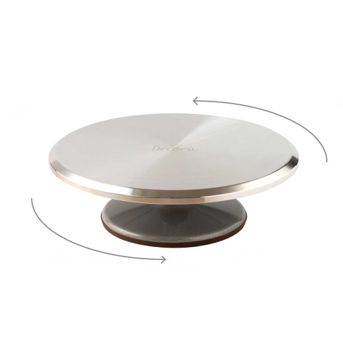 Decora Patera obrotowa do tortu - aluminiowa 31 cm. Kod produktu 9276005