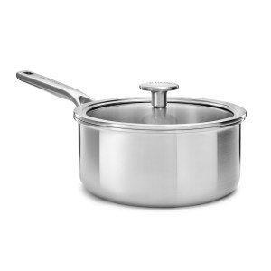 rondel KitchenAid, akcesoria KitchenAid, rondleKitchenAid, rondel z pokrywką stal nierdzewna KitchenAid, rondel stal nierdzewna, rondel ze stali nierdzewnej, Multi-Ply Stainless Steel KitchenAid, rondel 3-warstwowy, importer KitchenAid, wyłączny przedsta