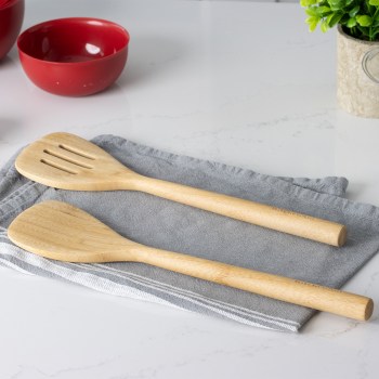 drewniana szpatuła do smażenia, drewniana łopatka do smażenia, łopatka kuchenna bambusowa, KitchenAid łopatka, KitchenAid CLASSIC Bamboo KQG601OHBBE